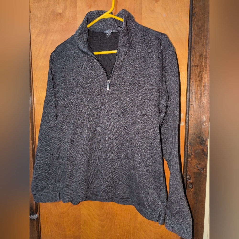 Van Heusen Flex Mens Medium Quarter Zip Sweater